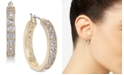 Charter Club Gold-Tone Crystal Small Hoop Earrings  s, Created for Macy's